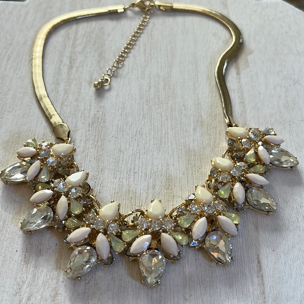 Statement Necklace assorted stones
